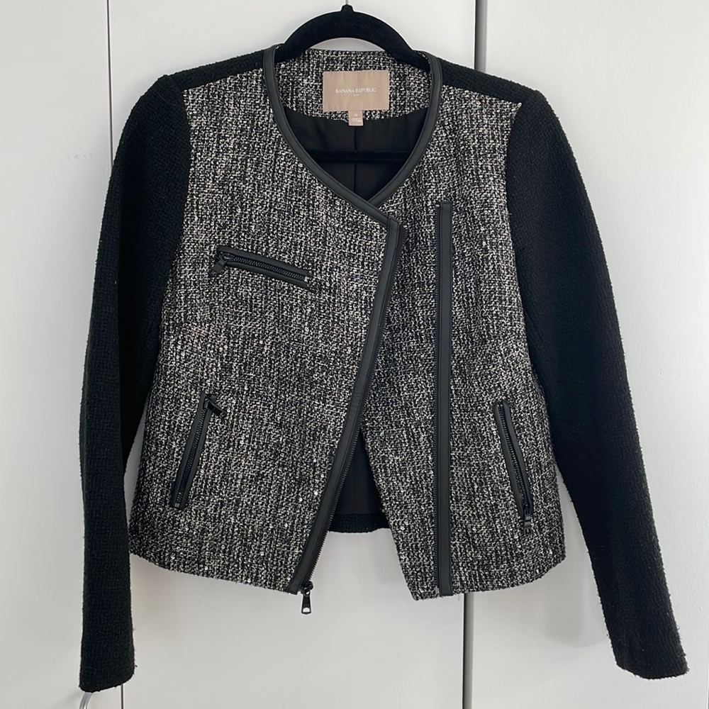 Banana Republic tweed jacket